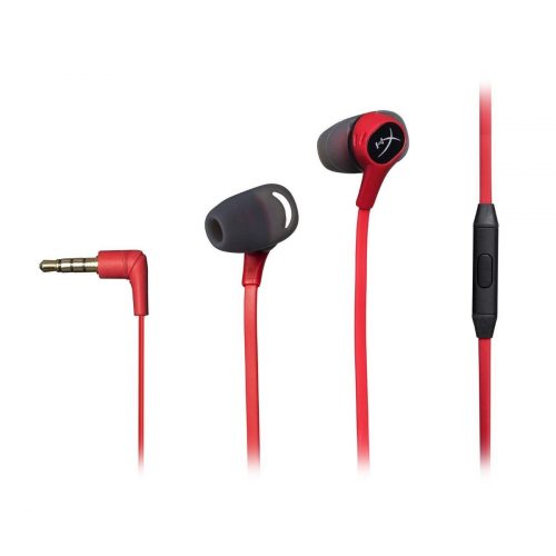 KINGSTON HyperX cloud earbuds gaming slušalice crvene