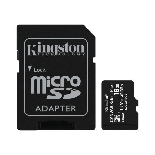 KINGSTON mikroSD memorijka kartica 16 GB SelectPlus CL10 3 kom. (2)