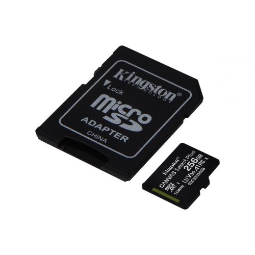 KINGSTON mikroSD memorijska kartica 256 GB Select Plus klasa 10 (2)